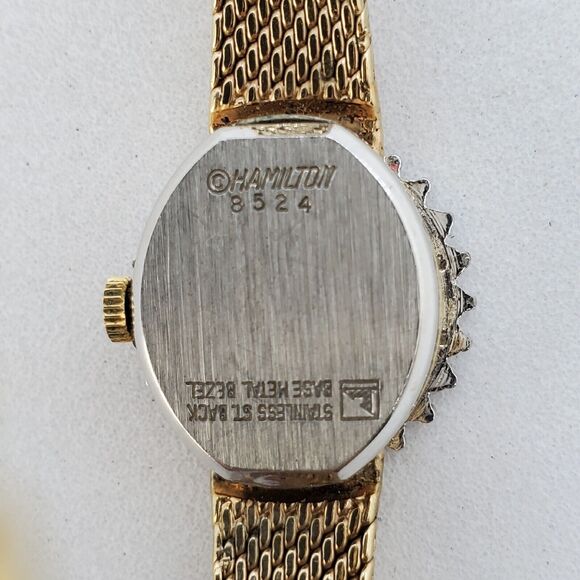Hamilton Saville VTG 1970\'s Women\'s Wristwatch 17MM Case 5.5\